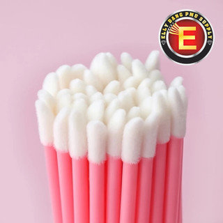 🏷️1 bịch Cây Chà Mực Dùng Trong Phun Xăm Thẩm Mỹ – Đầu Bông Mềm – Chà Mực Đều Đẹp