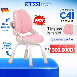 Ghế Ngồi Học Chống Gù DERGO Hanover C41 Cao Cấp