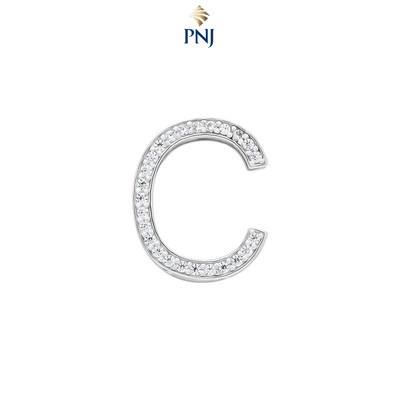 Hạt Charm Bạc Đồng hồ chữ C Đính đá PNJWatch XM00W060044- off web
