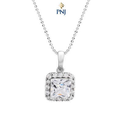 Mặt dây chuyền Bạc đính đá CZ PNJSilver XMXMK000246