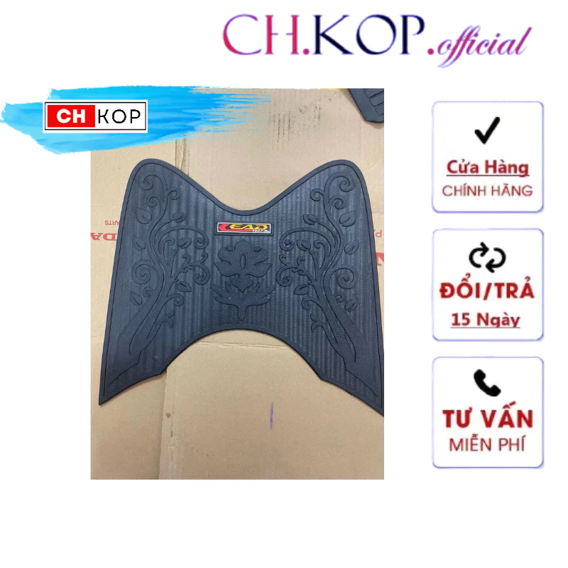 (CH-10) Thảm cao su để chân xe lead 125i, 2013