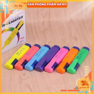 Combo 5 Cây Bút Dạ Quang Toyo SP25 Màu Mực Tươi Sáng, Phản Quang Tốt