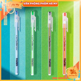 Hộp 20 Cây Bút Bi Nến Thiên Long TL-093 Ngòi 0.6mm Mực Xanh