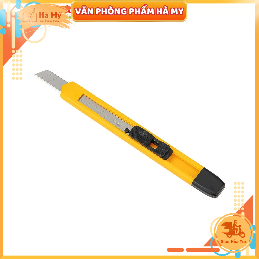Combo 5 Cây Dao Rọc Giấy Nhỏ DELI E2051 độ cứng cao và sắc bén