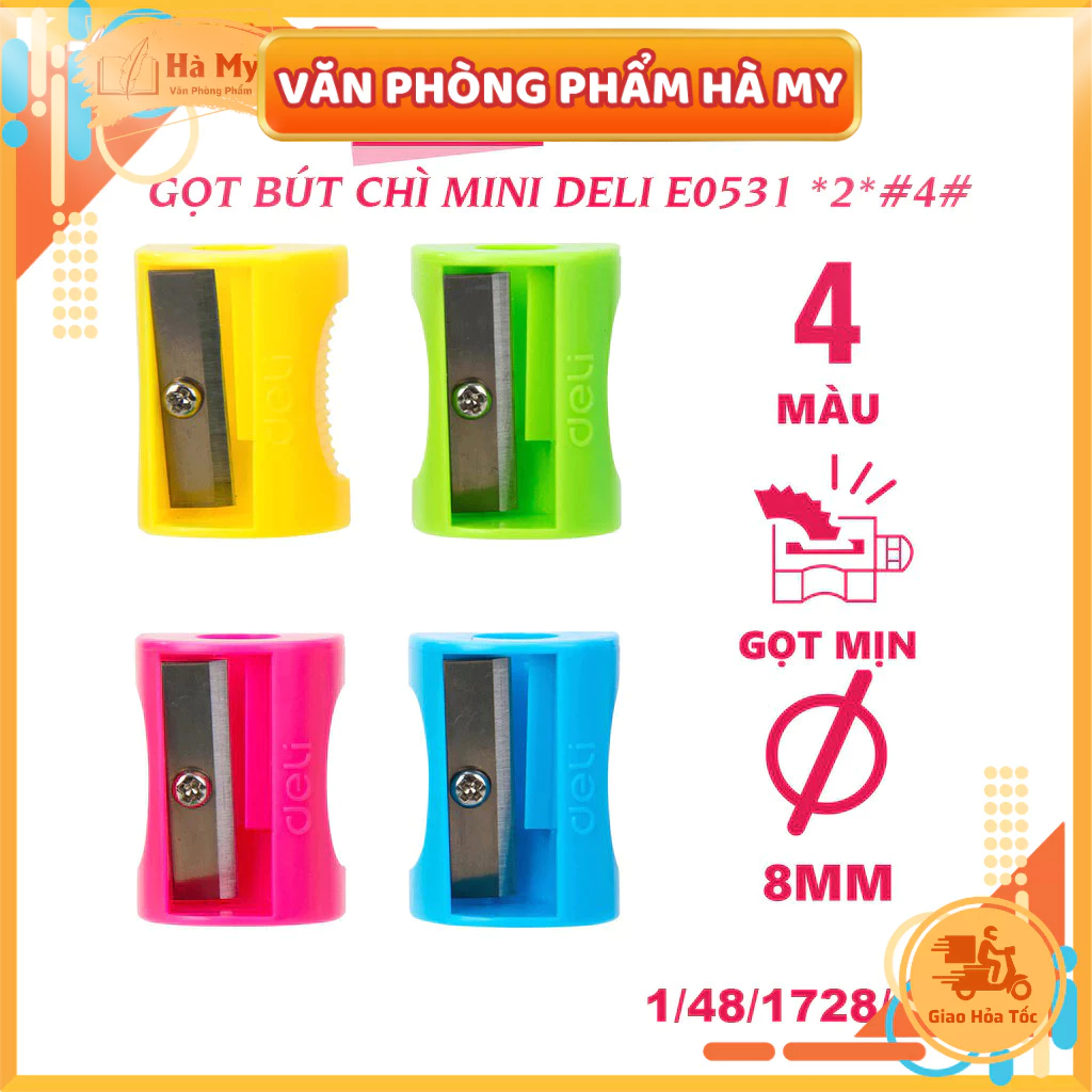 Combo 5 Cái Gọt chì mini Deli E0531