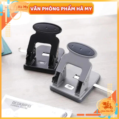 Máy Đục Lỗ 10/15/20/35/45 Tờ Deli