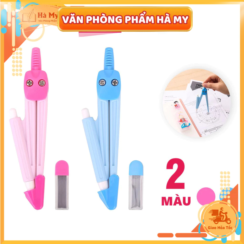 Compa chì kim Học sinh Deli E8622