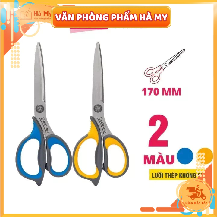 Kéo văn phòng cao cấp 170mm Deli E77759