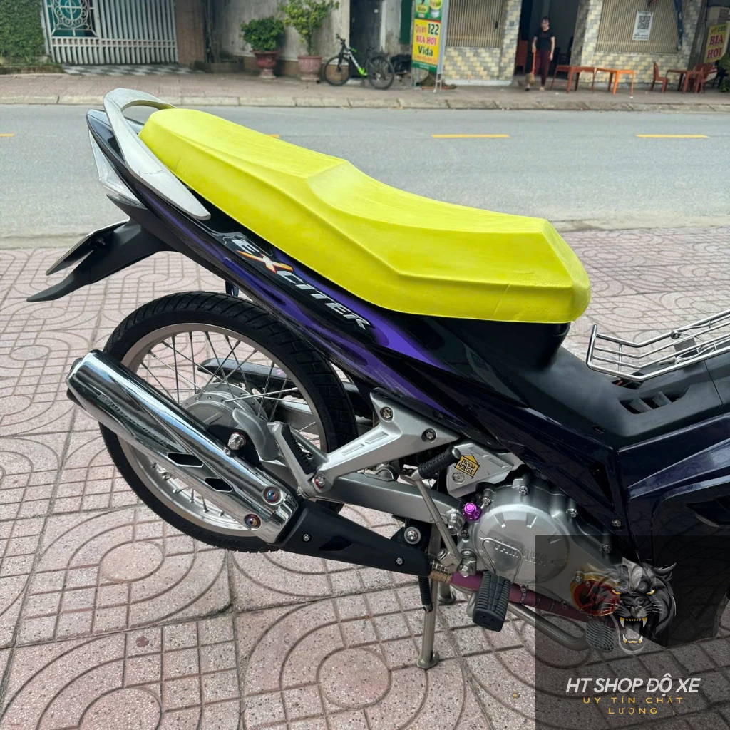 Mút yên 2 tầng Exciter 2010, Ex 135 (2006-2010) hàng chất lượng êm ái vàng chanh, trắng không kèm da