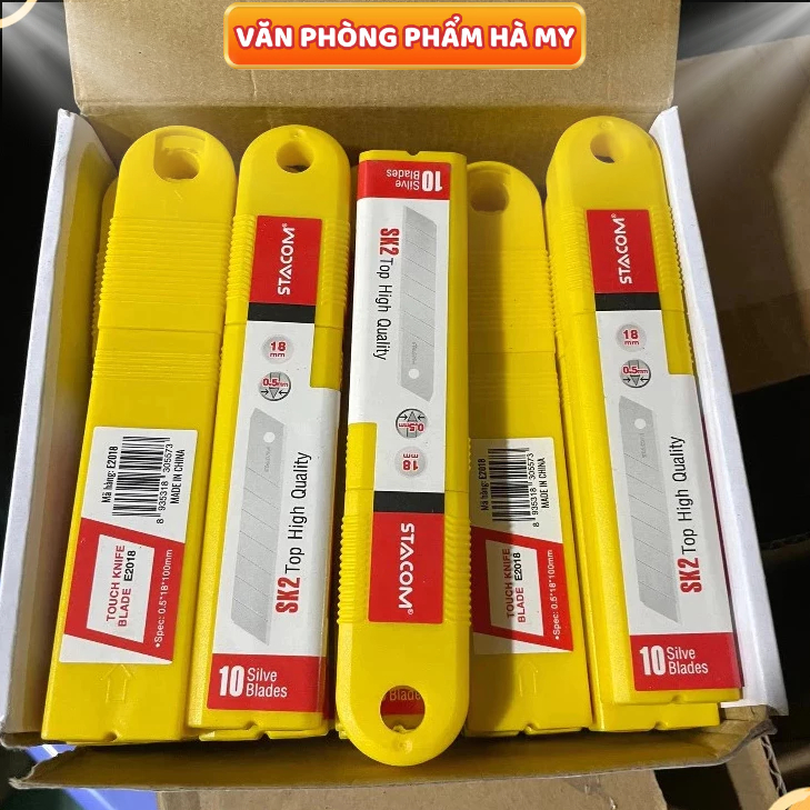 Lưỡi Dao Rọc Giấy Lớn - Stacom E2018