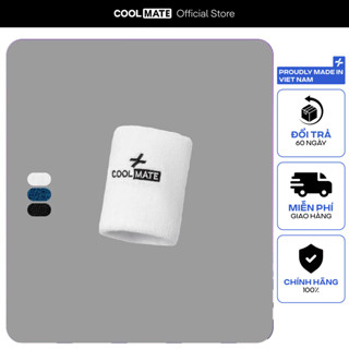 Băng tay thể thao Wristband mềm mại, thấm hút mồ hôi Coolmate