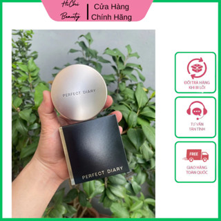 Phấn phủ kiềm dầu Perfect Diary phiên bản nắp bạc mới giữ nền lâu 7g hichi beauty