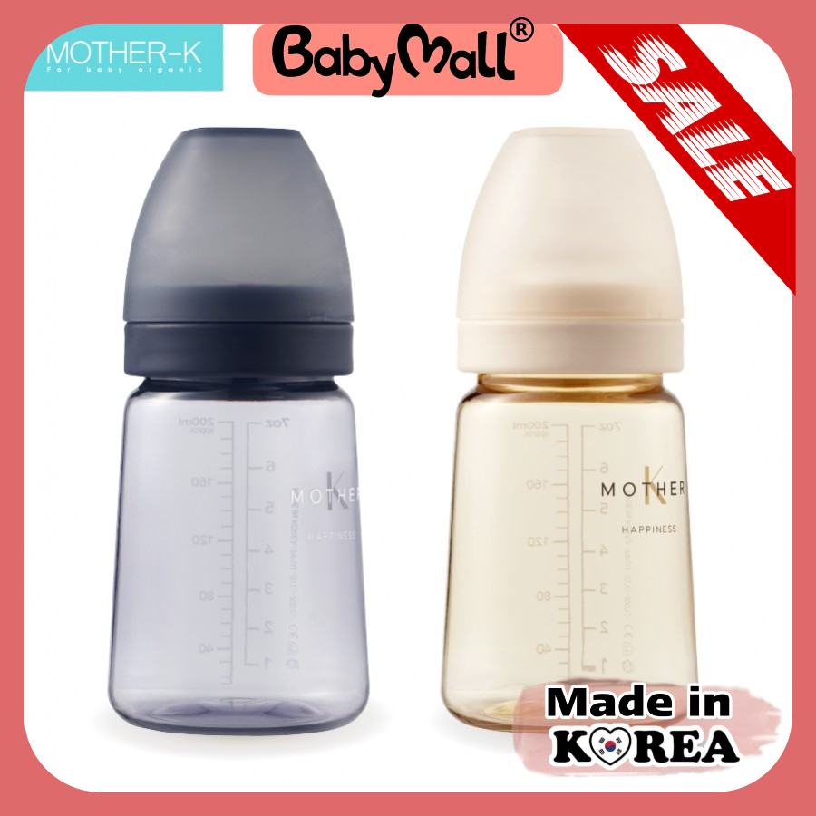 Bình sữa PPSU Mother-K 180ml/280ml