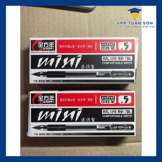 Bút Bi Nước Mini Nét 0.5mm Các Màu (Hộp 12 Cái) Đẹp