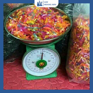 Túi 100g Chun Nịt Buộc Tóc Sắc Màu