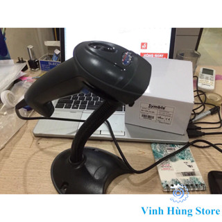  Máy bắn mã vạch máy quét mã vạch Symble SB-1258  1D   có dây  