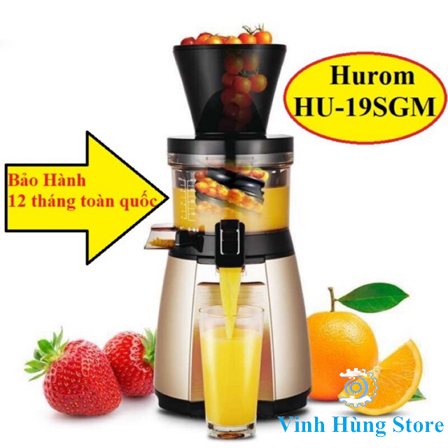 Máy ép chậm Hurom HU-19SGM,  Promix SJ 06 dòng máy ép chậm cao cấp - Bảo hành  3 năm
