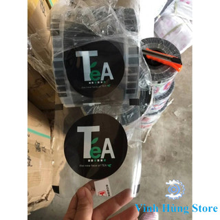 Cuộn màng dập ly, màng cốc trà sữa - Chữ TEA