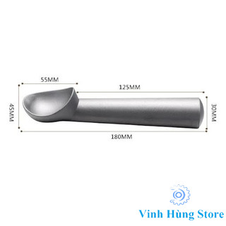 Muỗng múc kem gang cao cấp