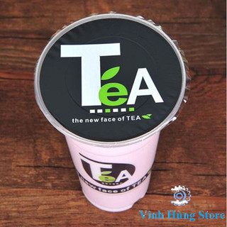 Cuộn màng dập ly, màng cốc trà sữa - Chữ TEA