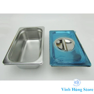 Khay Topping Inox (Có Nắp)