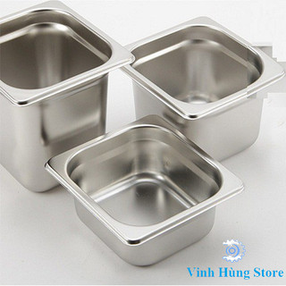 Khay Topping Inox (Có Nắp)