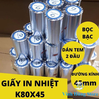 CB 10 cuộn GIẤY IN NHIỆT K80 x 45 - IN HÓA ĐƠN