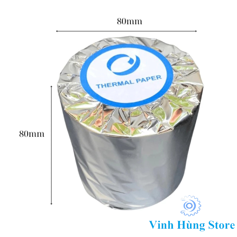 Giấy in hóa đơn, giấy in bill size đại khổ 80x80 mm