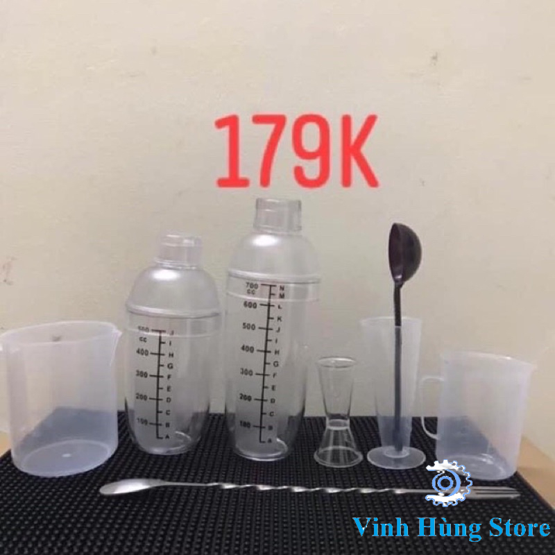 Bộ dụng cụ pha chế 8 món chuyên nghiệp