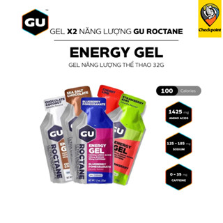 Gel Năng Lượng Cao Cấp GU Roctane Energy Nhiều Vị Cho Chạy Bộ, Đạp Xe - Checkpoint