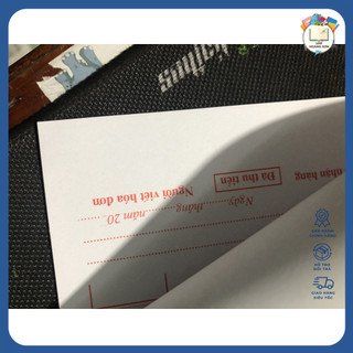 SET 3 Quyển Hóa Đơn Bán Lẻ 1 Liên Đẹp (~50 Tờ)