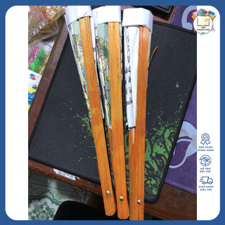 Set 10 Quạt Giấy Cầm Tay