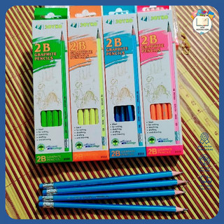 12 cây bút chì 2B joyko, viết chì 2B