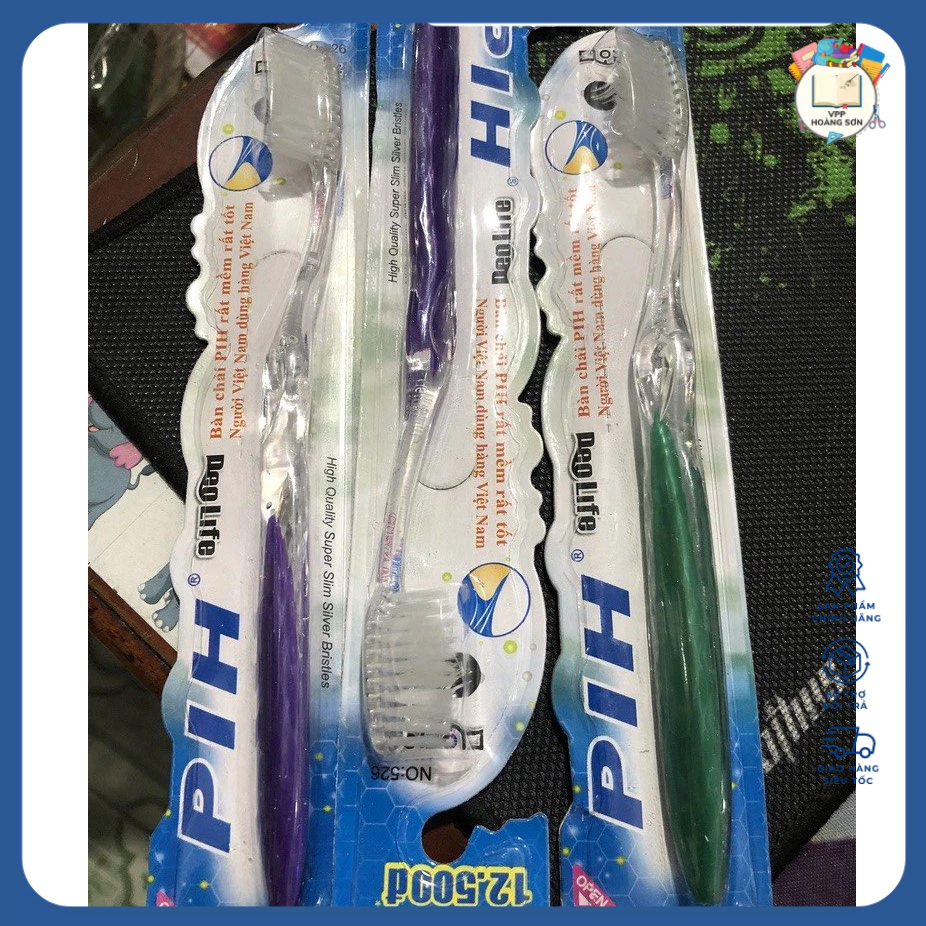 Combo 6 Bàn Chải Đánh Răng P/H Người Lớn Mềm Mịn