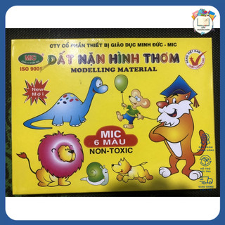 Đất Nặn Mic Nhiều Màu Cho Bé (5-6-10)