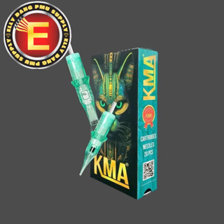 🏷️ Kim Máy Pen KMA Con Mèo Màu Xanh Lá Hộp 20 Cây – Siêu Bén – Nhiều Size – dùng trong phun xăm thẩm mỹ