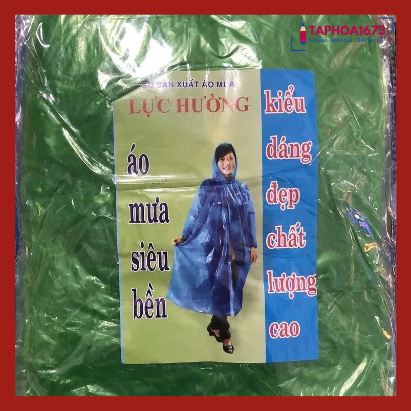 SET 10 Áo Mưa Nilon Dùng 1 Lần Mỏng Các Màu Đẹp