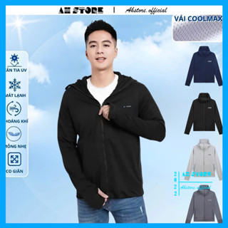 Áo Chống Nắng Nam Nữ 2 Lớp Thông Hơi Cánh Tay, Áo Khoác Chống Nắng Nam Nữ Dày Dặn Thoáng Mát Có Mũ Cứng - AHSTORE