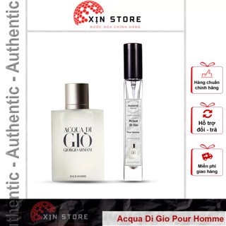   Auth-10ml  Nước hoa nam Acqua Di Gio Pour Homme chính hãng chai chiết 10ml  20ml - Manme Perfume. 2  M3 