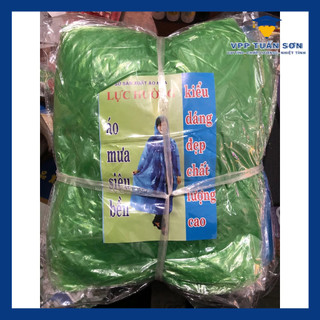 Combo 100 Áo Mưa Mỏng Dùng 1 Lần Cao Cấp