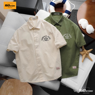 Áo Sơmi Nam Kaki Sundaze Rush Form Relax SMID0320