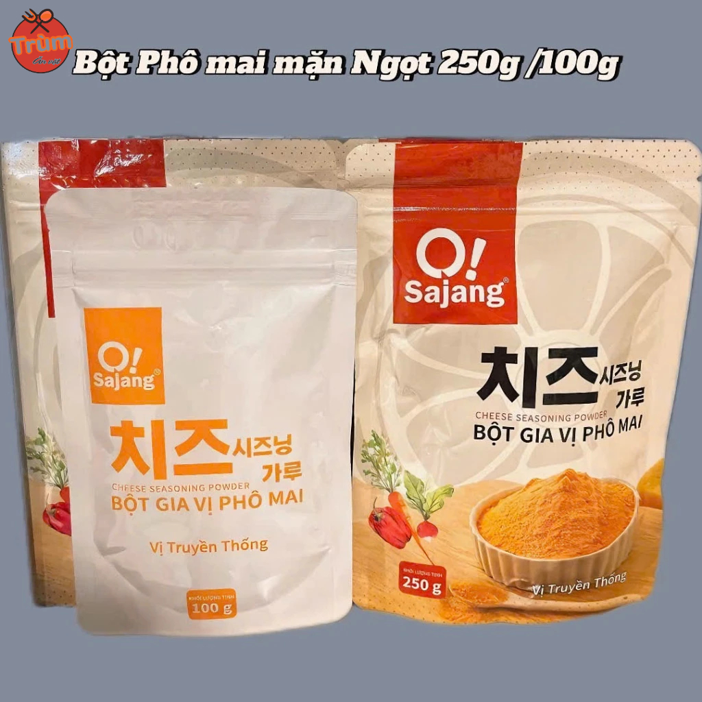 [ Siêu Ngon] Bột phô mai lắc Sajang Hàn Quốc 100g