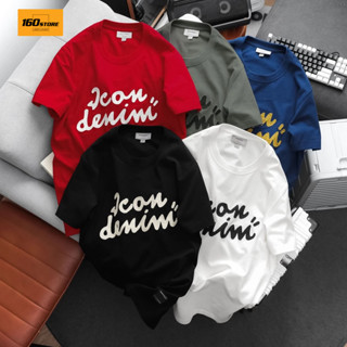  Áo Thun Nam ICON DENIM Hand-Draw Chain Stitch ATID0494 