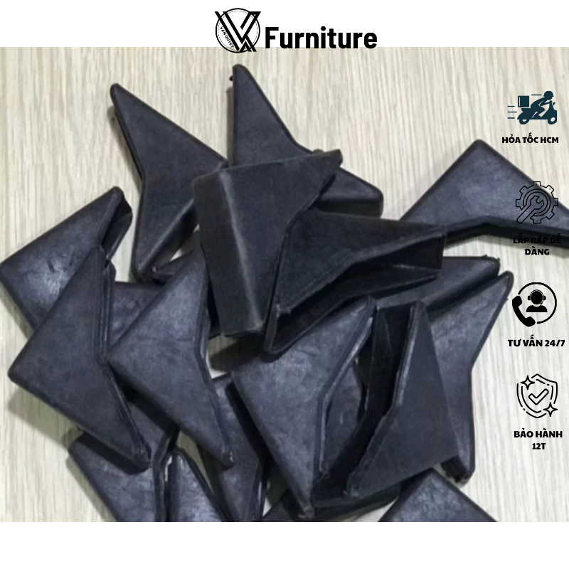 Miếng Nút Bọc Cao Su Bảo Vệ Góc cạnh Bàn, Góc Kính, Bọc Góc Cao Su Bọc Được Góc Dày 15-18mm tiện lợi