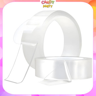 Băng Dính Nano Trong Suốt Trang Trí Decor - Đa Năng Dán Mọi vật Dụng Gia Đình Đơn Giản Nhanh Chóng