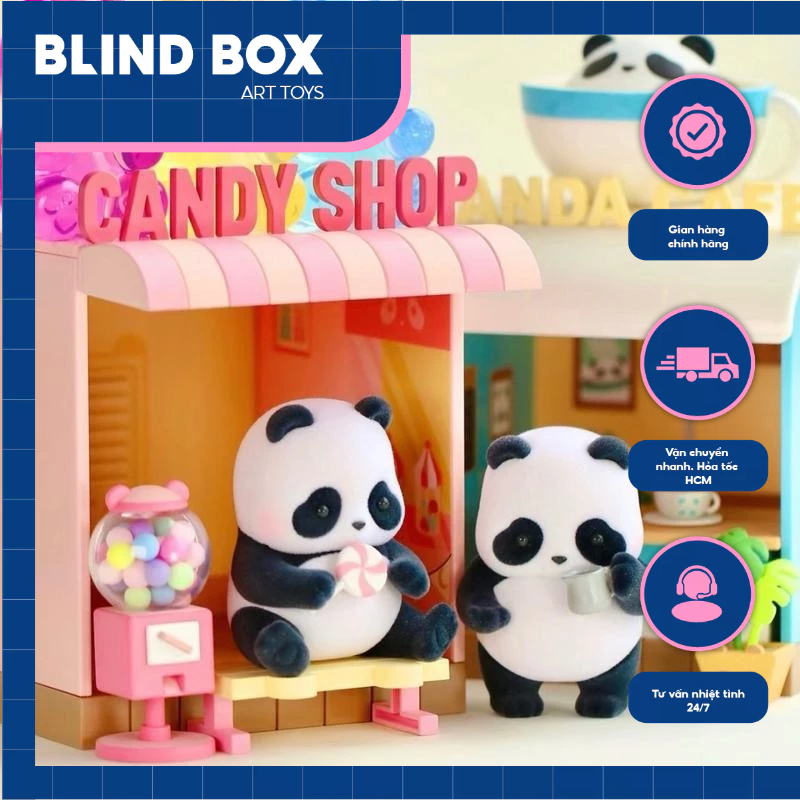 [Sẵn-Hỏa tốc] HỘP MÙ NGẪU NHIÊN, [ART TOY] MÔ HÌNH LẮP RÁP PANDA SIÊU DỄ THƯƠNG BLINDBOX SERIES