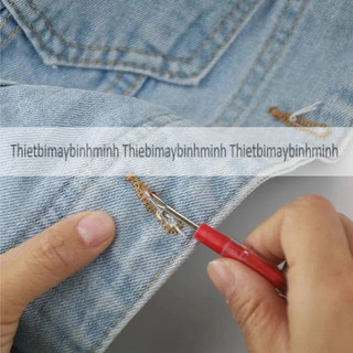 Rạch khuyết gỡ chỉ NẮP NHỰA TRONG, cây tháo chỉ tiện dụng ngành may