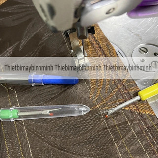 Rạch khuyết gỡ chỉ NẮP NHỰA TRONG, cây tháo chỉ tiện dụng ngành may