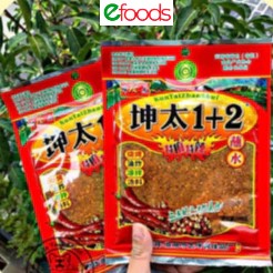 Bột Ớt Cay Tê 1+2 Bột ớt Chấm nướng, bột ớt chấm nướng đá, Bột ớt Trung 100g [Ship hàng toàn quốc]