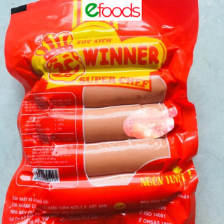  Xúc xích winner Cp 500g xúc xích Cp xúc xích ăn vặt đồ ăn vặt xúc xích xông khói 